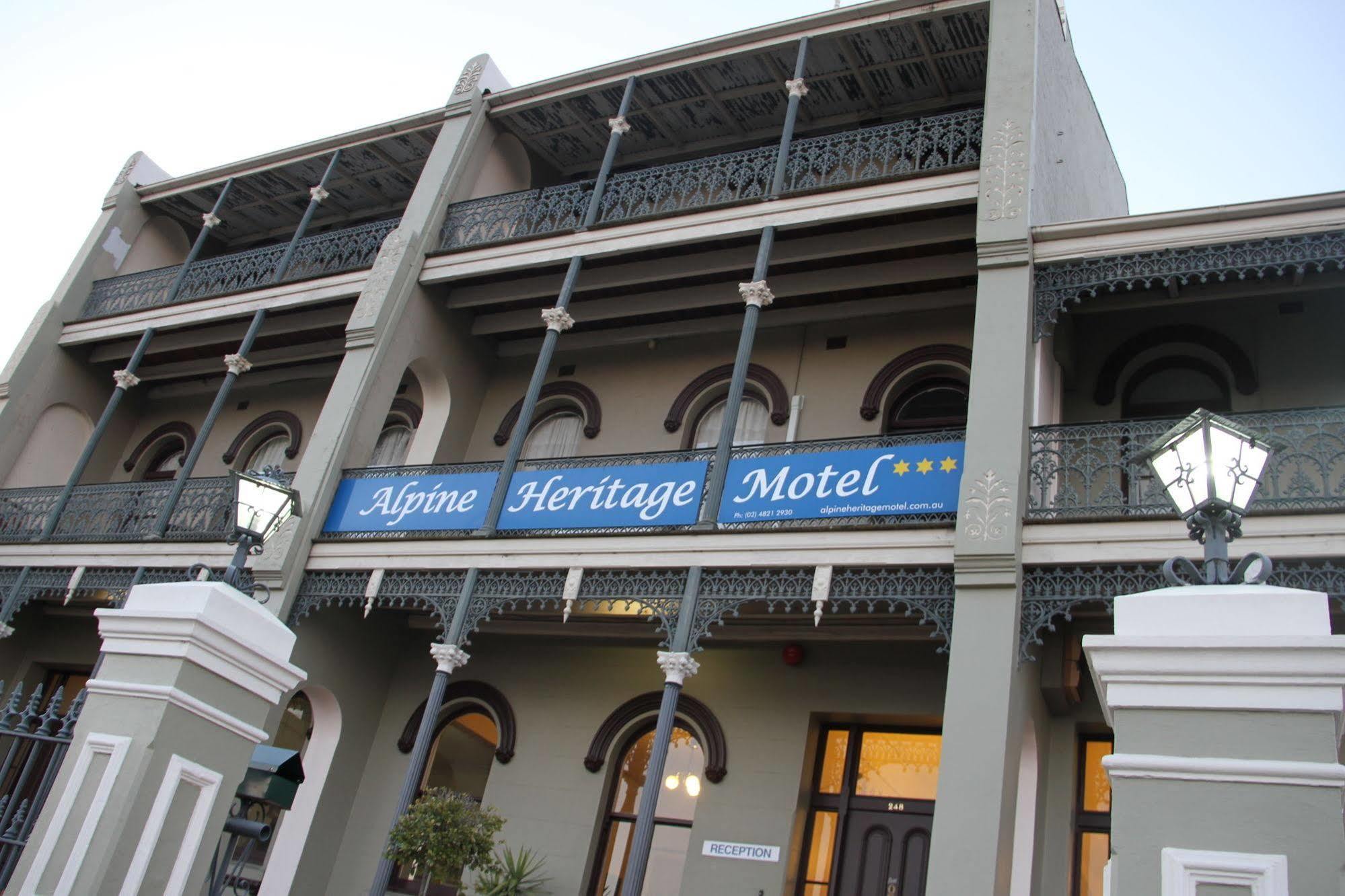 Alpine Heritage Motel Goulburn Exterior foto